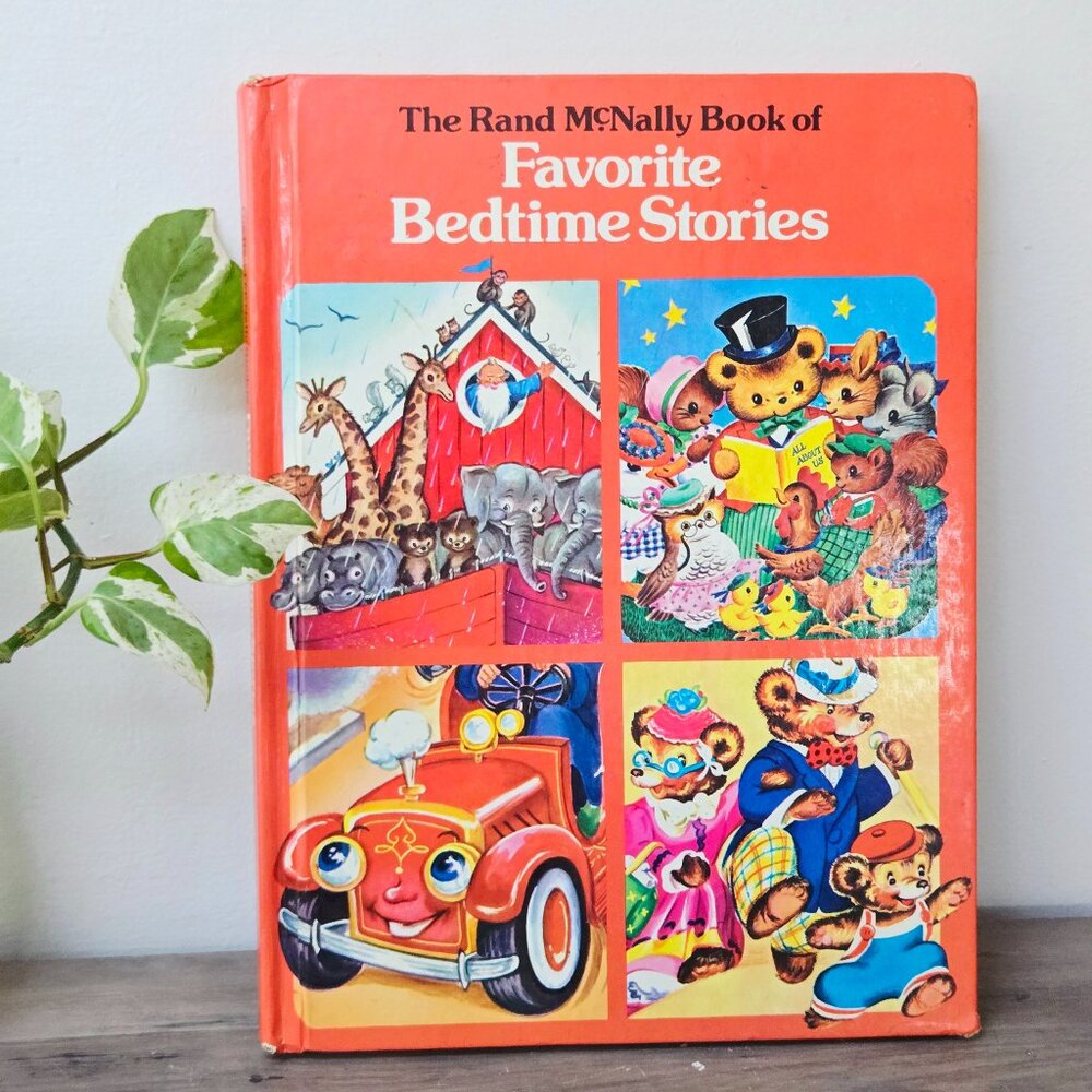 3/ $45 💗Vintage 1970s Rand McNally Favourite Bedtime Stories – Hardcover